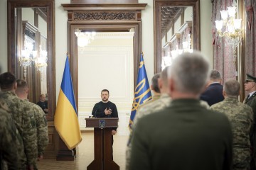 Україні потрібні ваша фаховість і хоробрість – Президент привітав воїнів інженерних військ