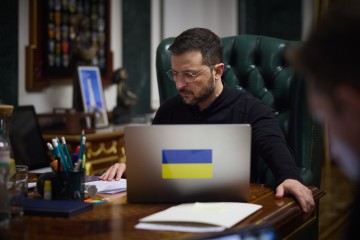 Володимир Зеленський обговорив із Джастіном Трюдо підтримку Плану перемоги з боку союзників