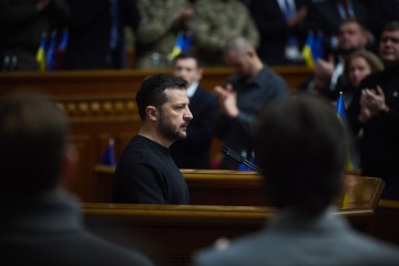 Ми маємо не допустити, щоб хтось у світі засумнівався у стійкості всієї України – Щорічне Послання Президента до Верховної Ради