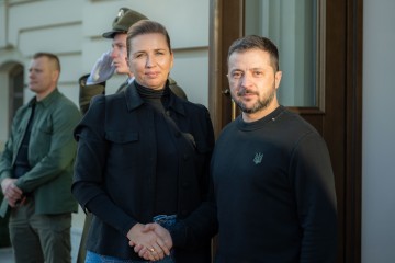 President Meets with the Prime Minister of Denmark in Kyiv