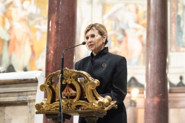 The First Lady Attended a Mass in Italy Marking One Thousand Days of the Full-Scale Russian Invasion