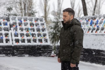 The President Honored the Memory of Ukrainians Who Fell in the Revolution of Dignity