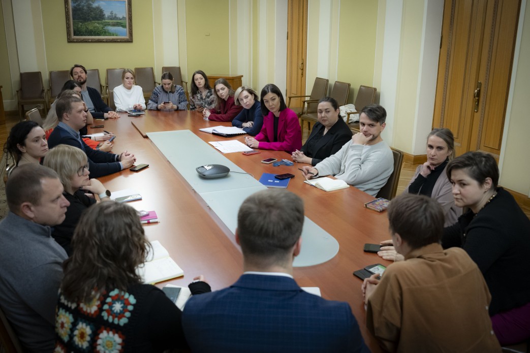 Advisor to the Presidential Office and the Bring Kids Back UA Dariya Zarivna, Pr...