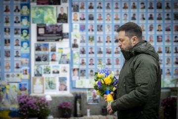 President Honored the Memory of Fallen Defenders of Ukraine