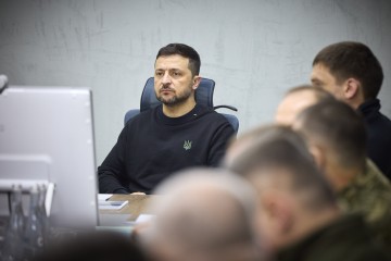 In Zaporizhzhia, Volodymyr Zelenskyy Held a Supreme Commander-in-Chief’s Staff Meeting and Received a Briefing on the Security Situation in the Region