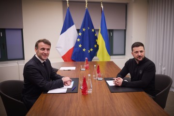 Volodymyr Zelenskyy and Emmanuel Macron Discussed Strengthening Ukraine's Positions on the Battlefield and in Diplomacy