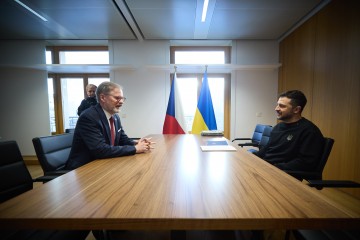 In Brussels, the President of Ukraine Met with the Prime Minister of the Czech Republic