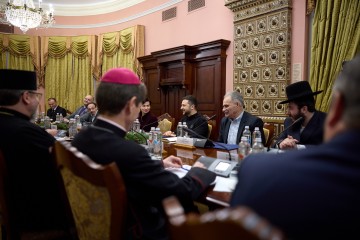 In Anticipation of Christmas and Hanukkah, President Met with Representatives of the Ukrainian Council of Churches and Religious Organizations