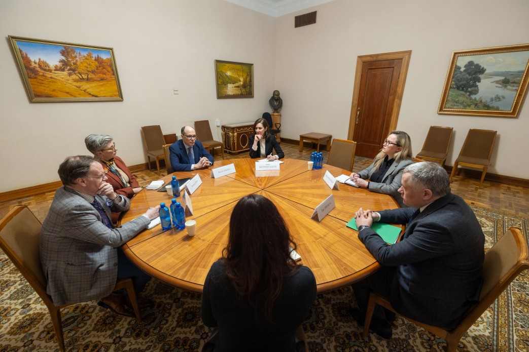 The Deputy Head of the Presidential Office Igor Zhovkva met with the Political D...