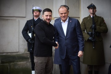 Supplies and Production of Arms, Advancing a Just Peace, and the Path to the EU: Volodymyr Zelenskyy Met with Donald Tusk  