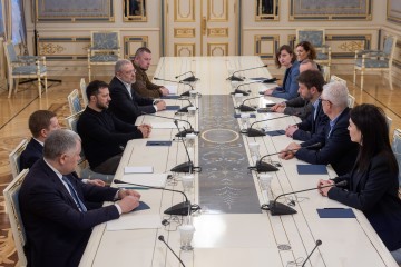 Володимир Зеленський зустрівся зі словацькими парламентарями