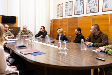 The President and First Lady Visited the Hospital in Kyiv