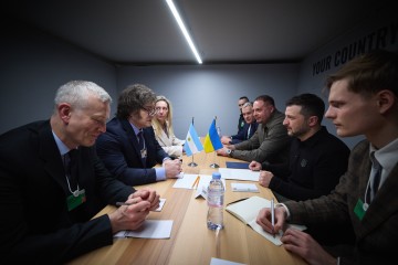 Володимир Зеленський зустрівся з Президентом Аргентини