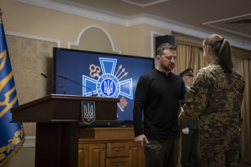 On the Day of Ukraine’s Foreign Intelligence, the President Met with Intelligence Officers and Presented State Awards