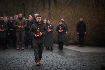 The President Honored the Memory of Holocaust Victims