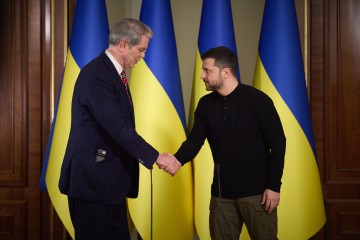 Meeting between the President of Ukraine and the U.S. Secretary of the Treasury in Kyiv