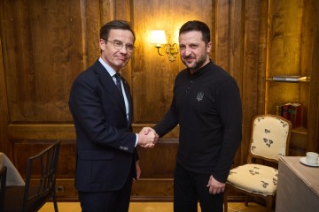 Support for Ukraine and Sanctions Against Russia: Volodymyr Zelenskyy and Ulf Kristersson Discussed Steps Toward a Just End to the War