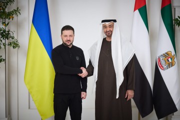 Release of Prisoners, Development of Bilateral Cooperation, and Food Security: President of Ukraine Met with President of the UAE in Abu Dhabi