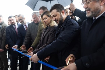 Volodymyr Zelenskyy and Olena Zelenska Attended the Opening of the New Building of the Embassy of Ukraine in Türkiye