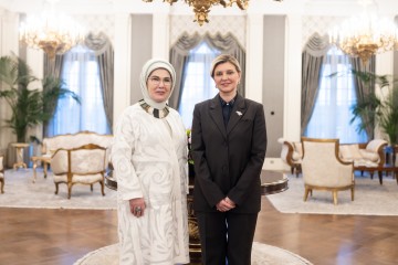 In Ankara, Olena Zelenska Met with Emine Erdoğan and Visited Ukrainian Orphans Who Received Temporary Shelter in Türkiye