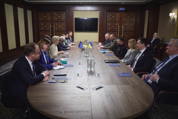 Володимир Зеленський зустрівся з Президенткою Єврокомісії і Президентом Євроради