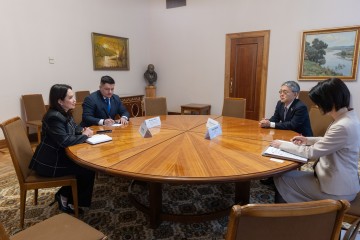 Support for Ukraine and Efforts Toward a Just Peace: Meeting With the Japanese Ambassador Was Held at the Office of the President