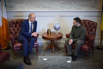 Volodymyr Zelenskyy Met With Taoiseach of Ireland