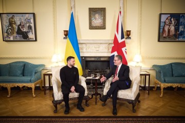 Joint European Position and Security Guarantees: Volodymyr Zelenskyy Meets With Keir Starmer