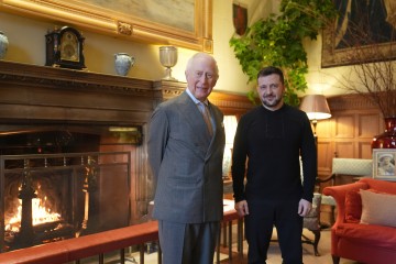 President of Ukraine Had an Audience with King Charles III