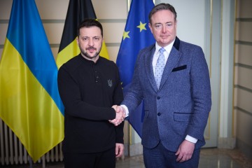 President of Ukraine and Prime Minister of Belgium Discussed Continued Support for Ukraine