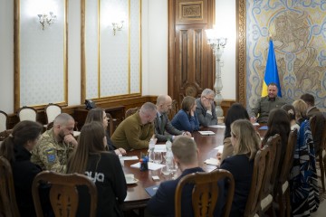 Андрій Єрмак обговорив із представниками громадянського суспільства процес перемовин щодо досягнення миру