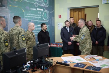 Volodymyr Zelenskyy Visits Kruty Heroes Lviv Lyceum