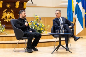 President of Ukraine and President of Finland Met with Students of Finnish Universities