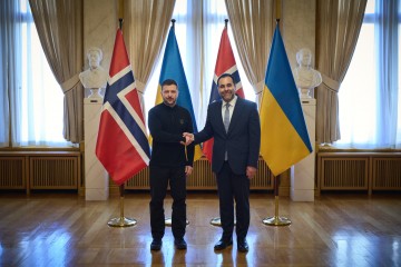 Volodymyr Zelenskyy Meets with President of the Storting and Leaders of Norwegian Parliamentary Parties