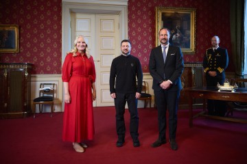 President of Ukraine Had an Audience with Crown Prince Regent Haakon of Norway