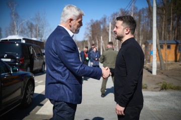 President of Ukraine Meets with the President of the Czech Republic