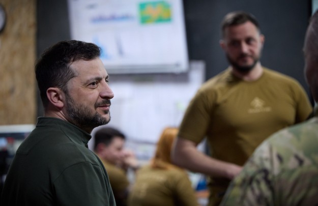 The President Visited the Command Posts of the Operational Tactical Group Kharkiv and the 13th Khartiia Operational Brigade of the National Guard of Ukraine