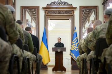 President Congratulates Security Service of Ukraine Staff on Security Service Day and Presents State Awards