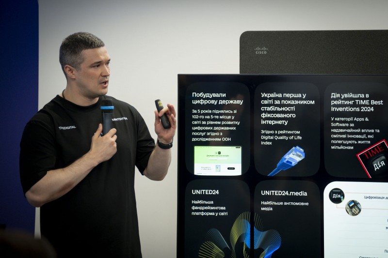 Команда Мінцифри презентувала Президенту нові проєкти у сфері цифрових послуг, зокрема перший у світі ШІ-помічник, який надає державні послуги
